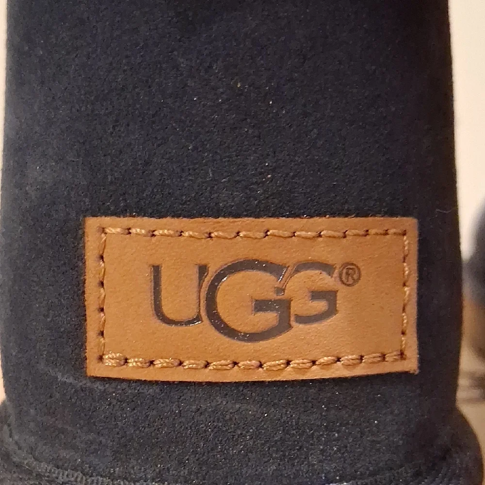 UGG Women's Blue Winter Boots with Bows - Picture 2 of 14